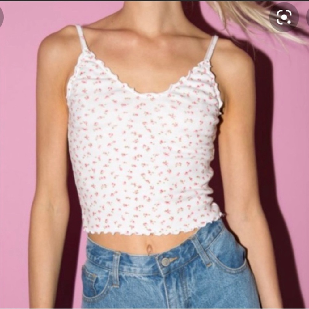 floral tank top